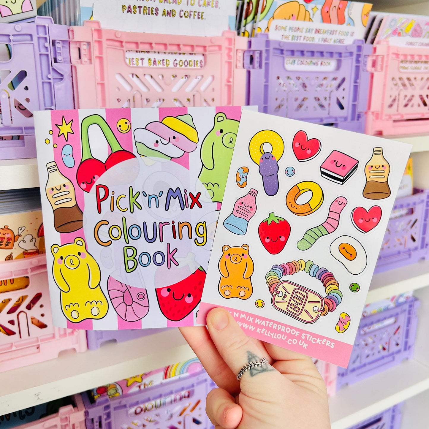 Pick 'n' Mix - Colouring Book