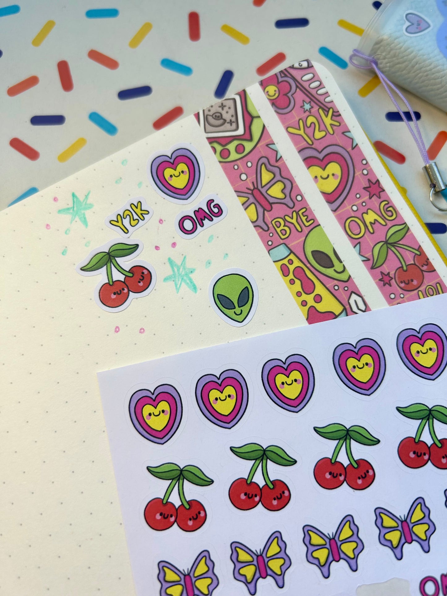 Y2K Nostalgia - Deco Sticker Sheet