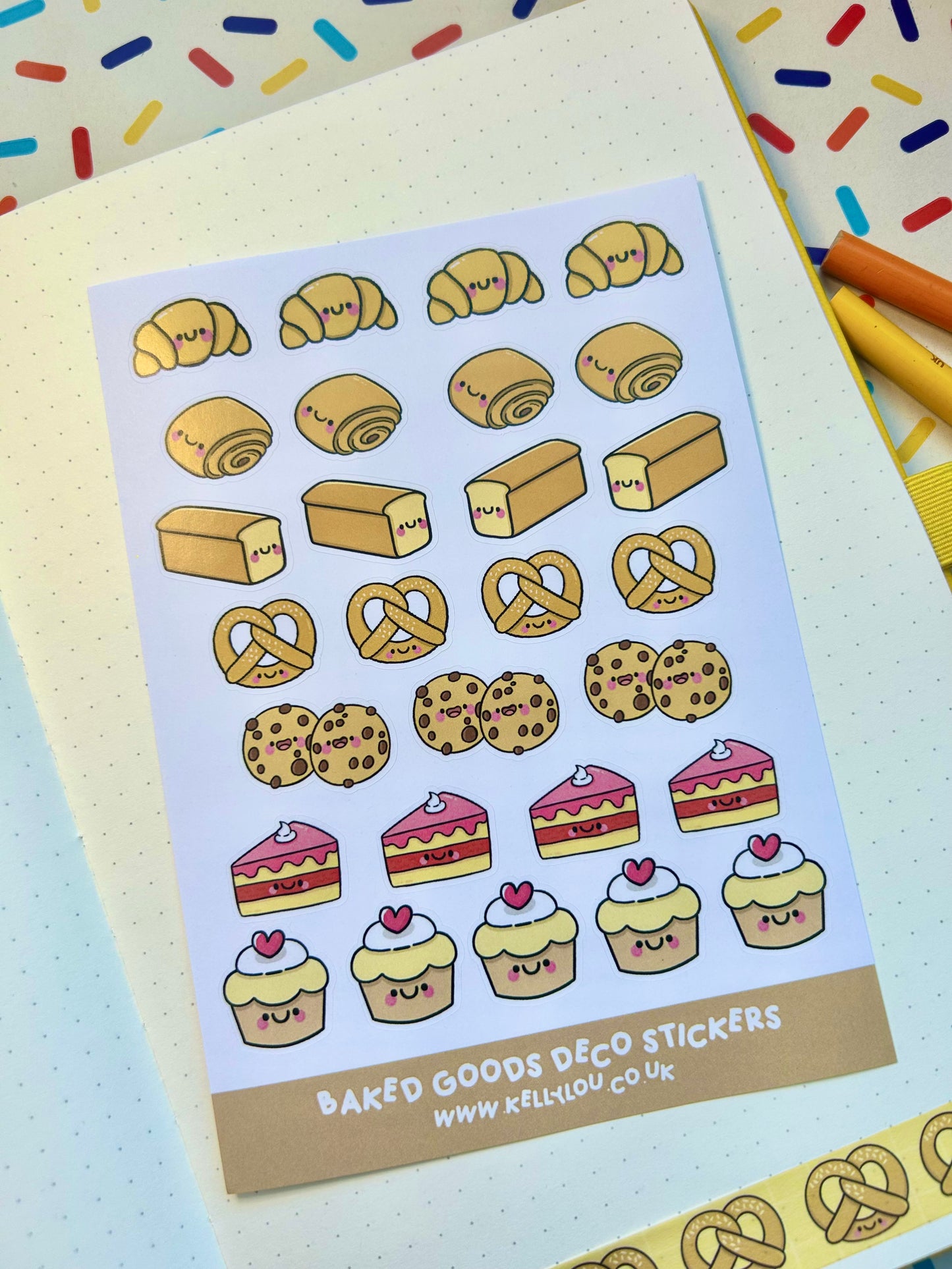 Baked Goods - Deco Sticker Sheet