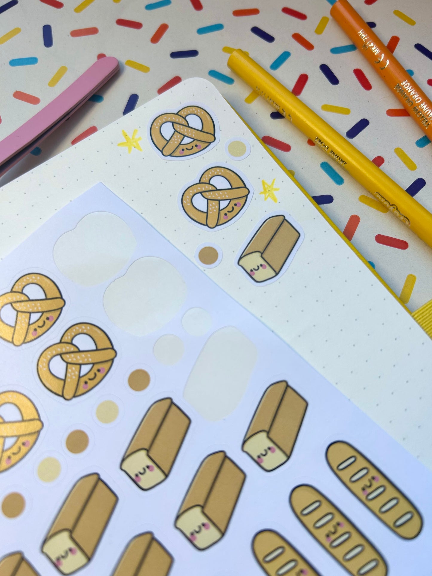 Mini Breads - Deco Sticker Sheet