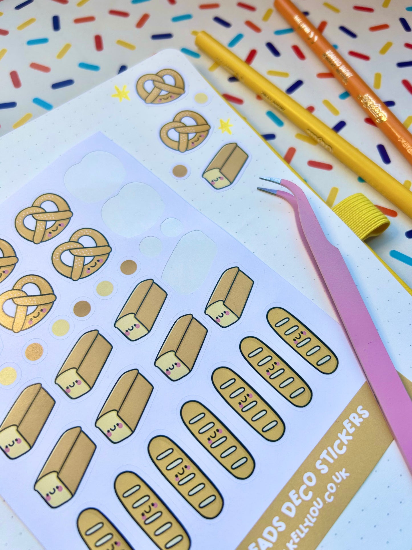 Mini Breads - Deco Sticker Sheet