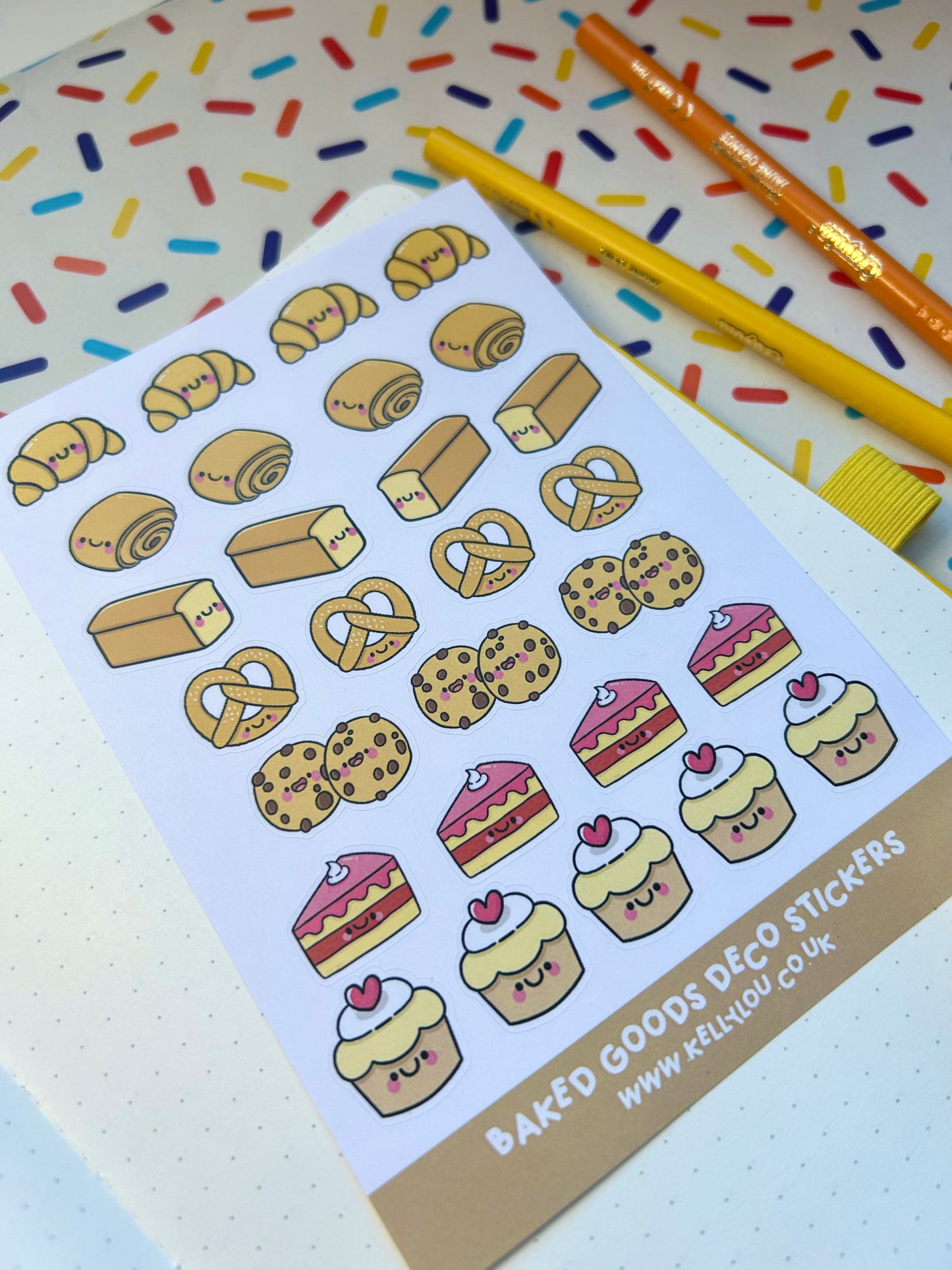 Baked Goods - Deco Sticker Sheet