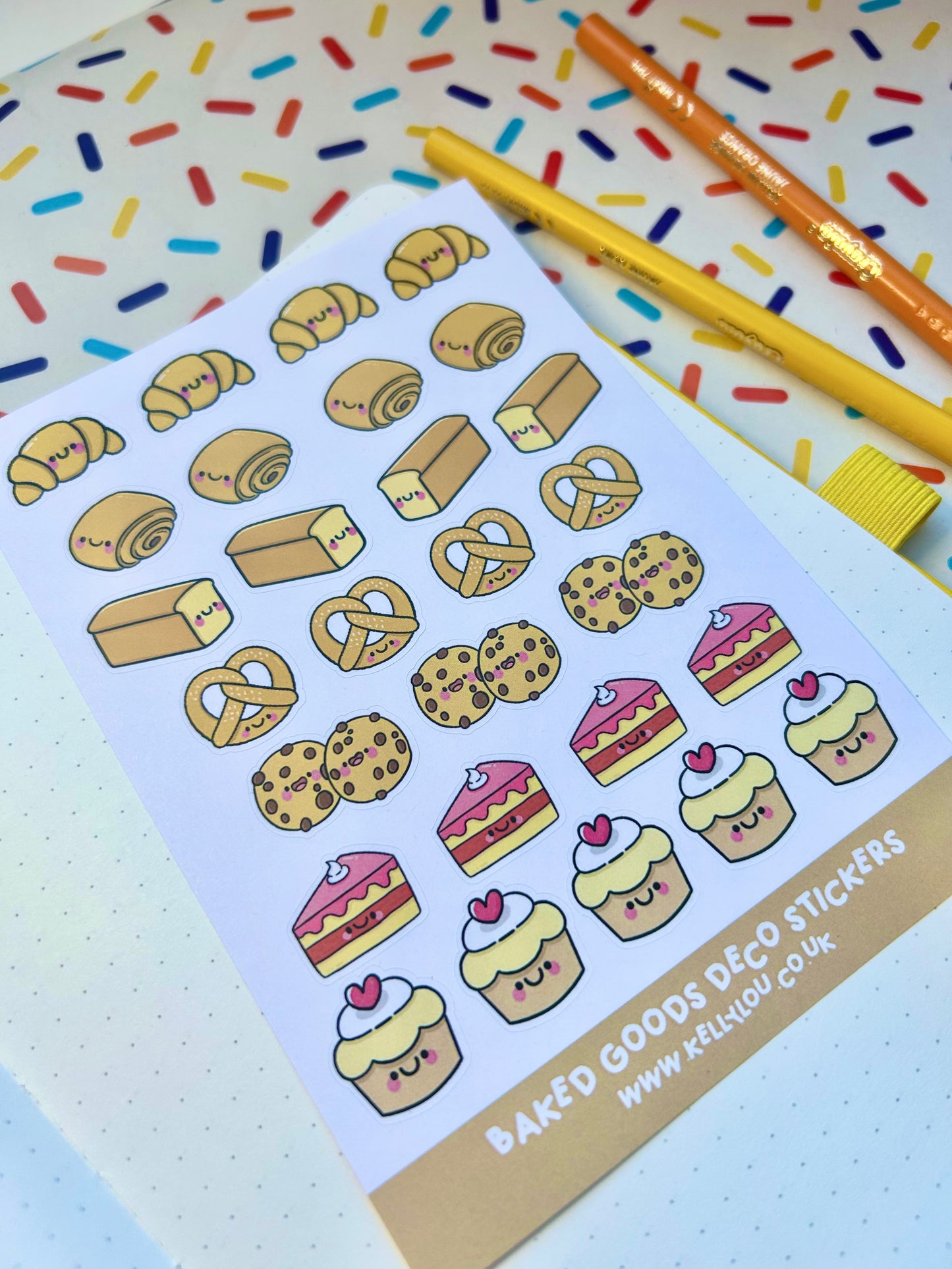 Baked Goods - Deco Sticker Sheet