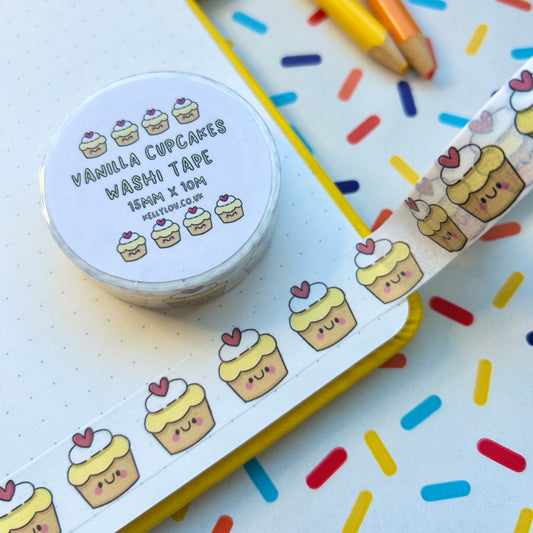 Vanilla Cupcakes - Washi Tape