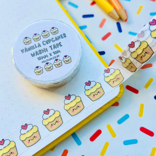 Vanilla Cupcakes - Washi Tape