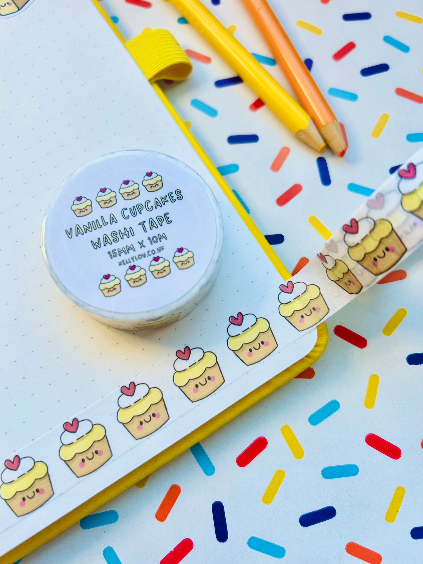 Vanilla Cupcakes - Washi Tape