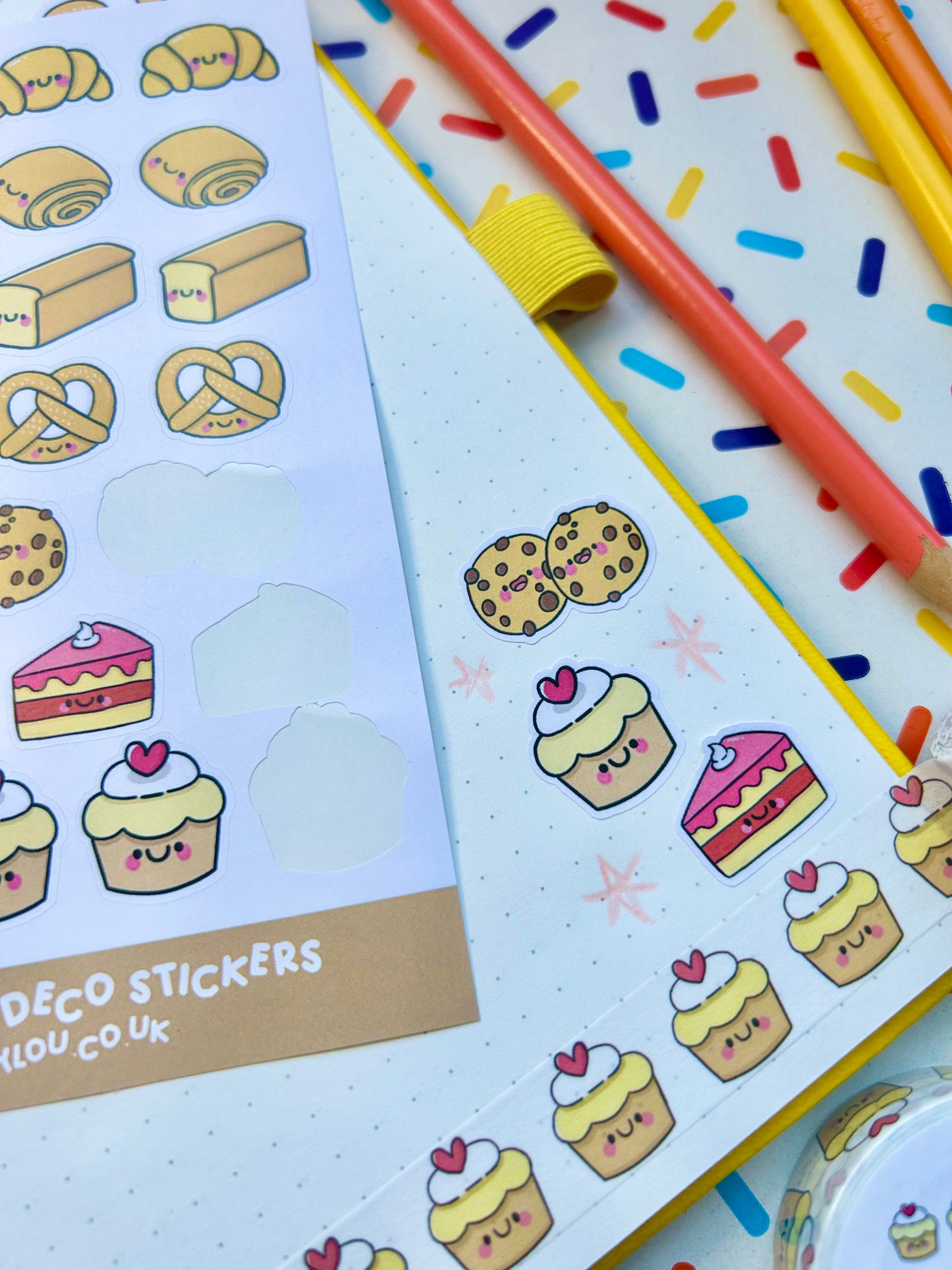 Baked Goods - Deco Sticker Sheet