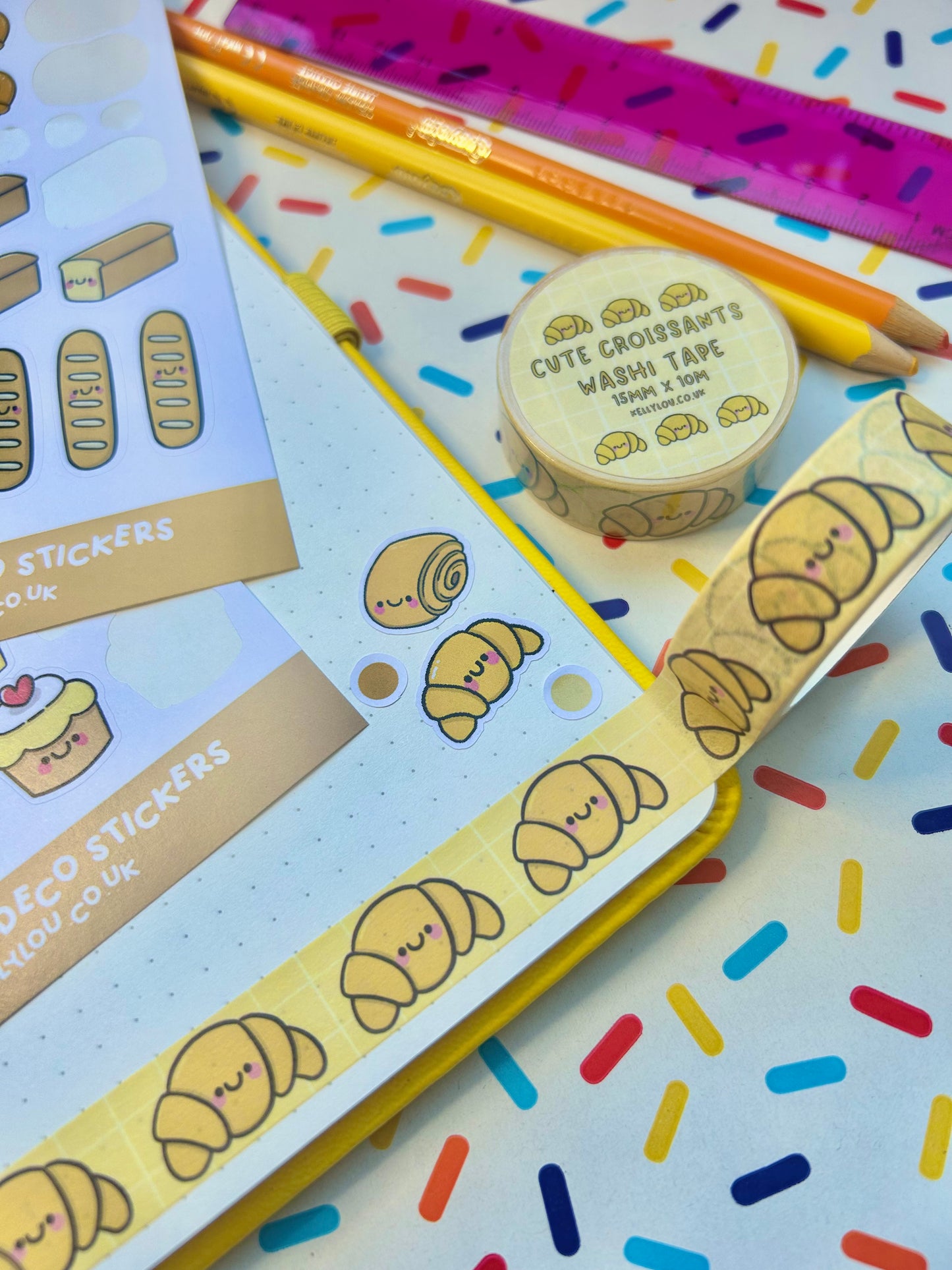 Cute Croissants - Washi Tape