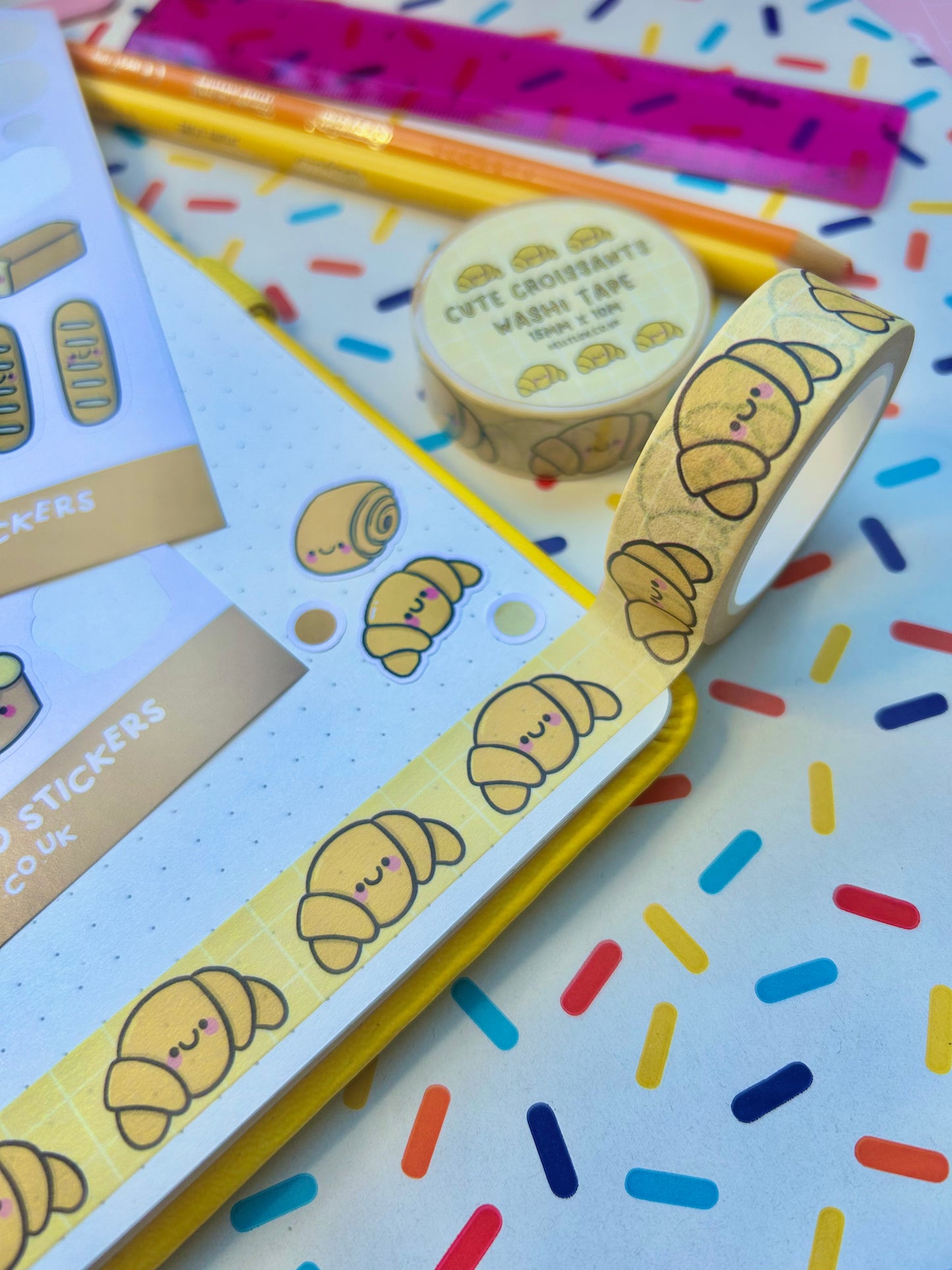 Cute Croissants - Washi Tape