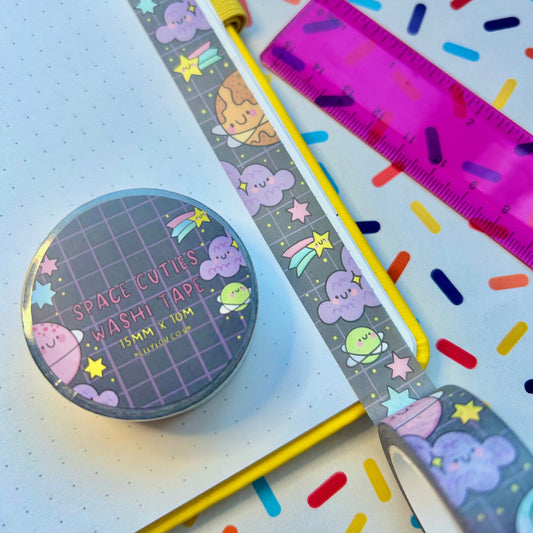 Space Cuties - Vertical Washi Tape