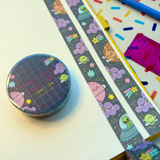 Space Cuties - Vertical Washi Tape