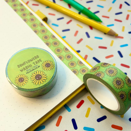 Sunflowers - Washi Tape