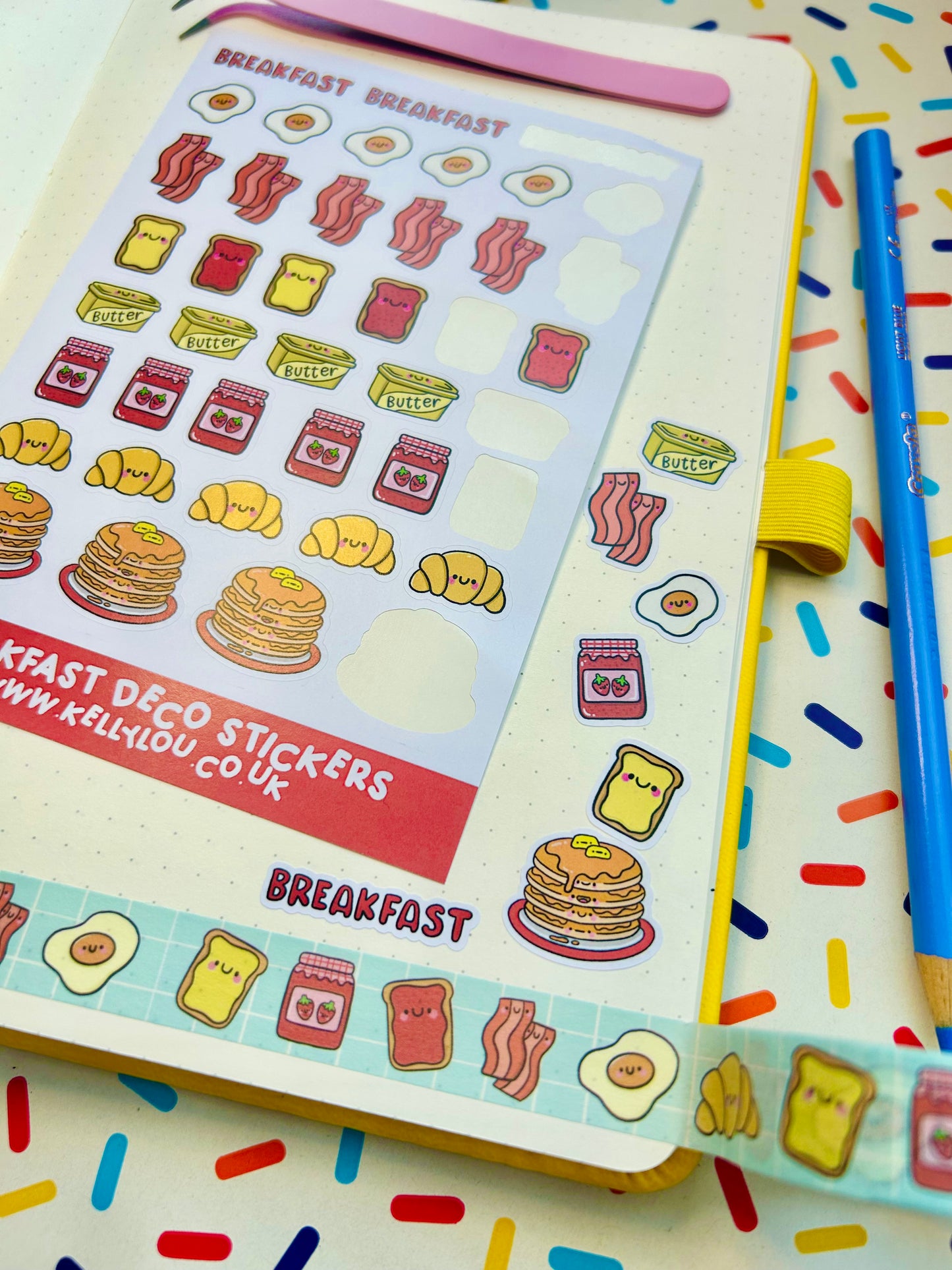 Breakfast - Washi Tape