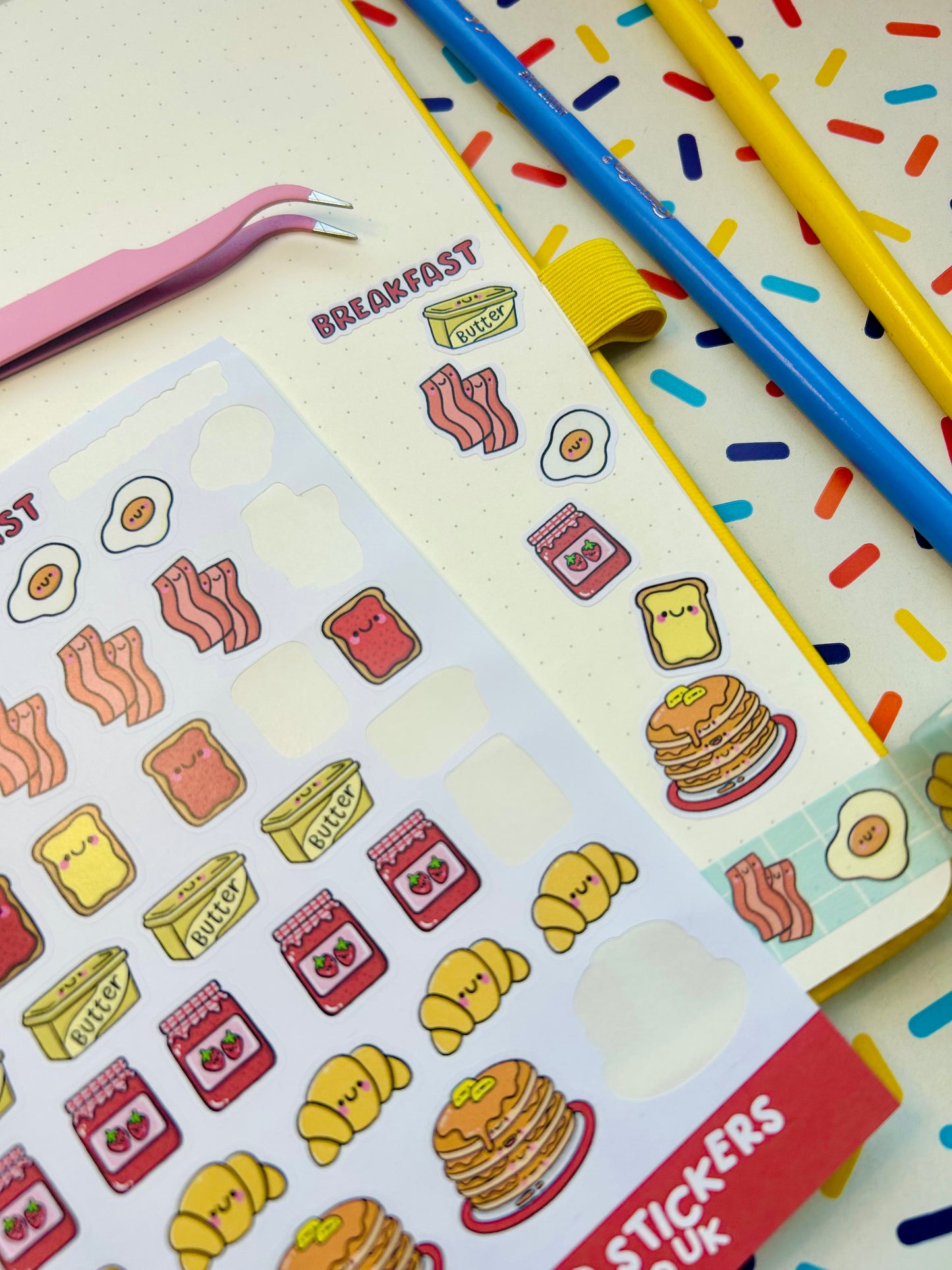 Breakfast - Deco Sticker Sheet