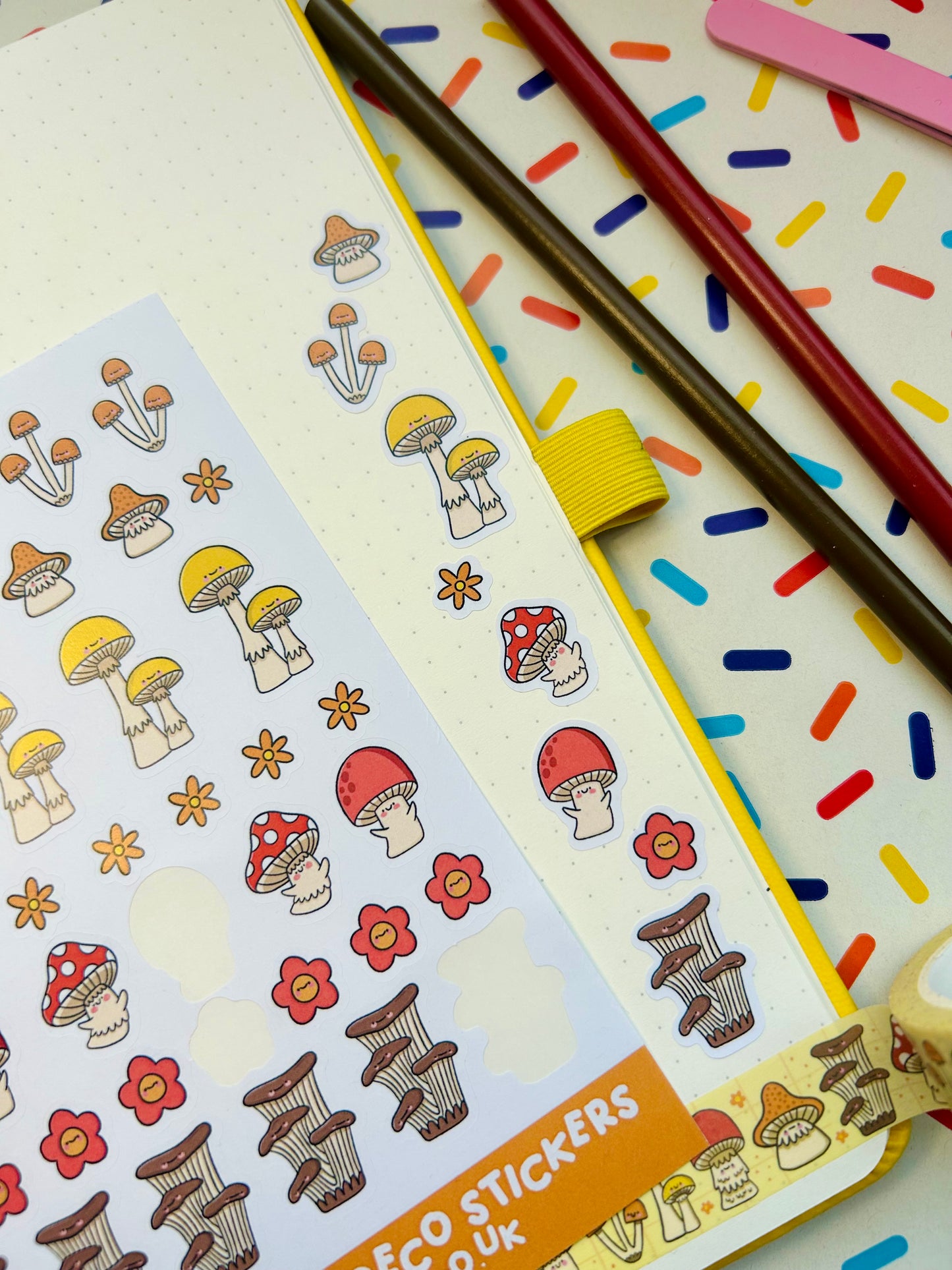 Shroom Cuties - Deco Sticker Sheet