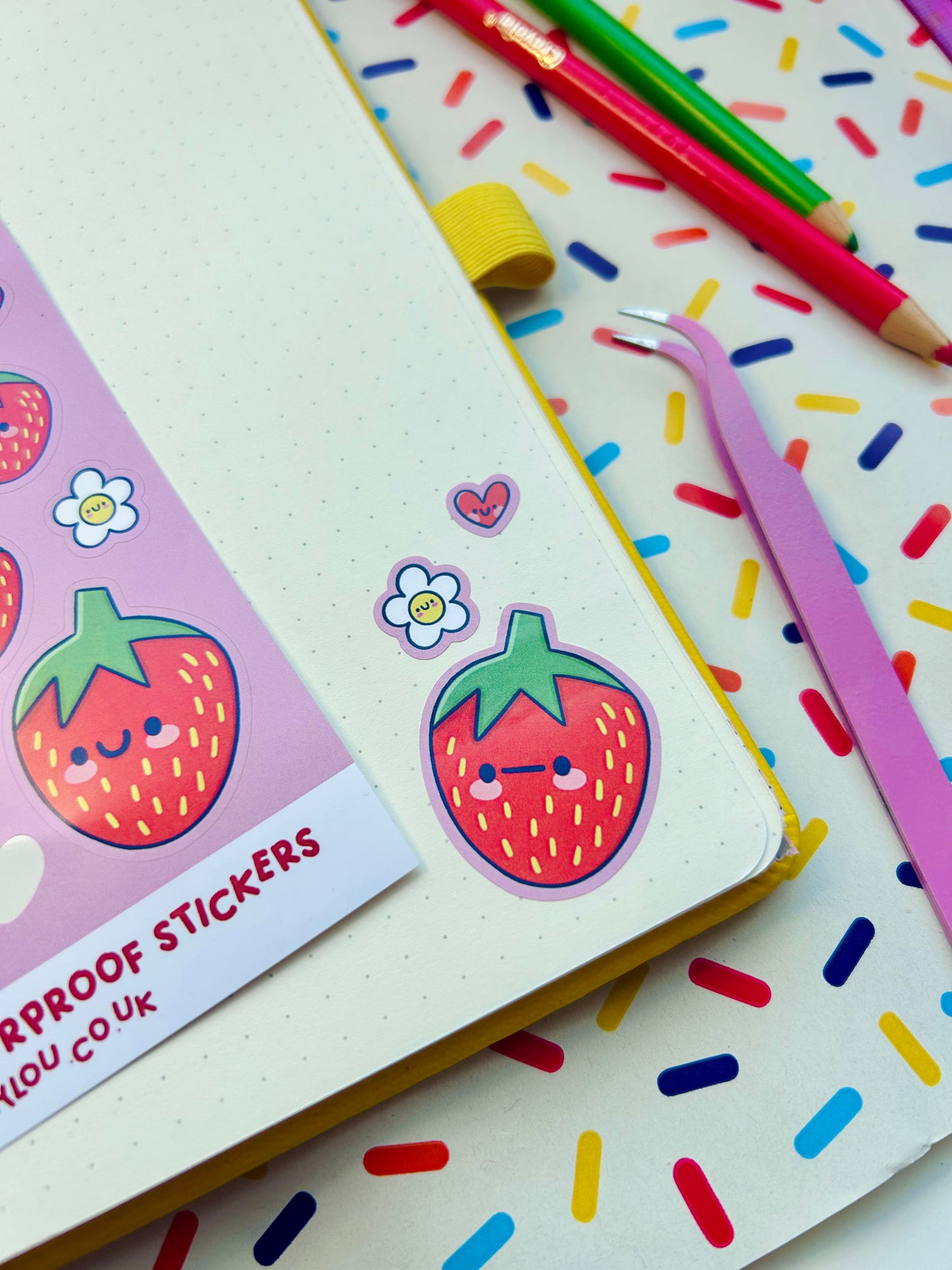 Berry Cuties - Vinyl Sticker Sheet