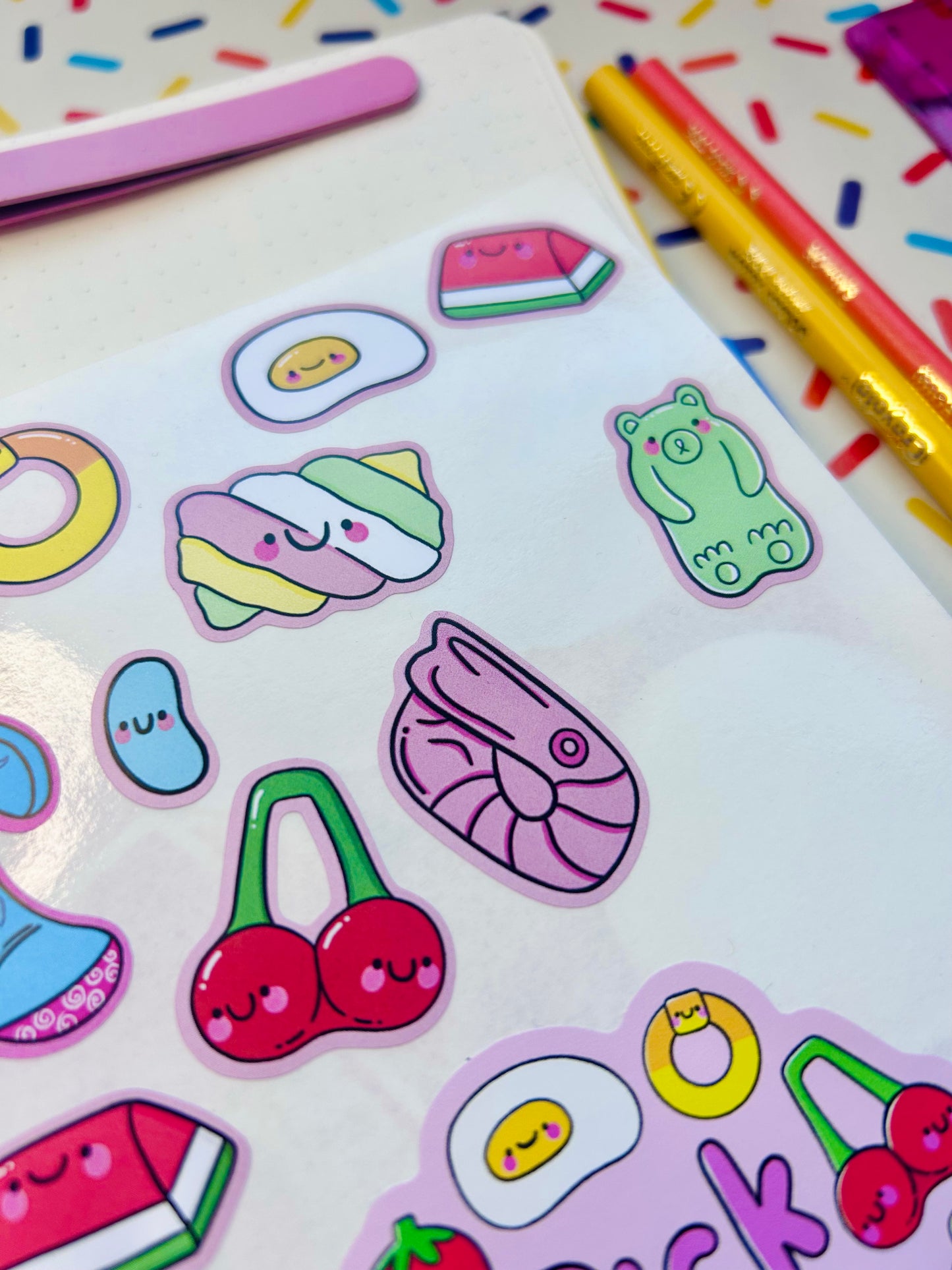 Pick 'n' Mix - Vinyl Sticker Sheet