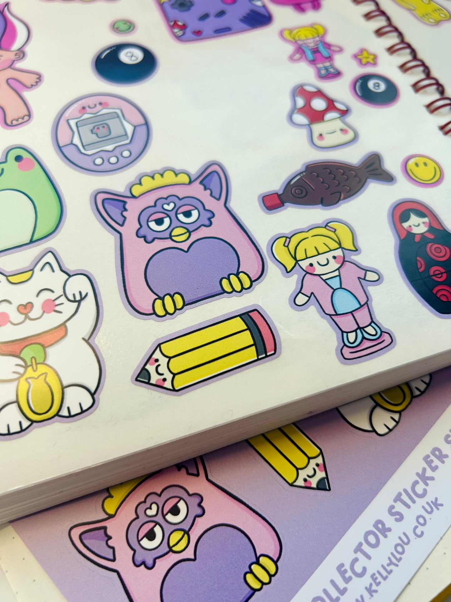 Trinket Collector - Vinyl Sticker Sheet