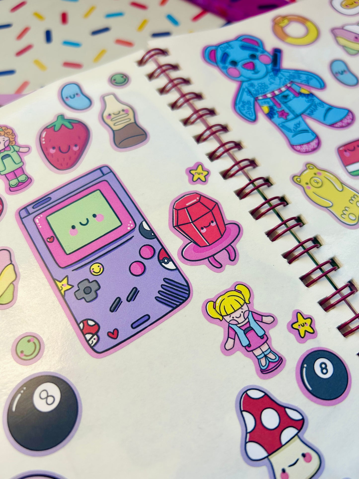 90s Nostalgia - Vinyl Sticker Sheet