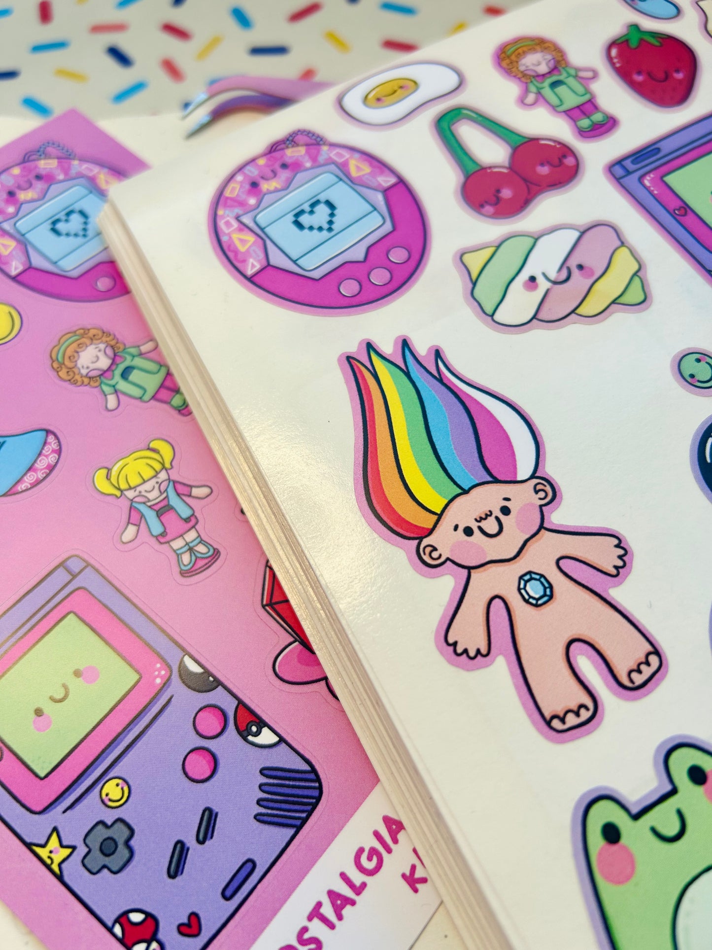 90s Nostalgia - Vinyl Sticker Sheet