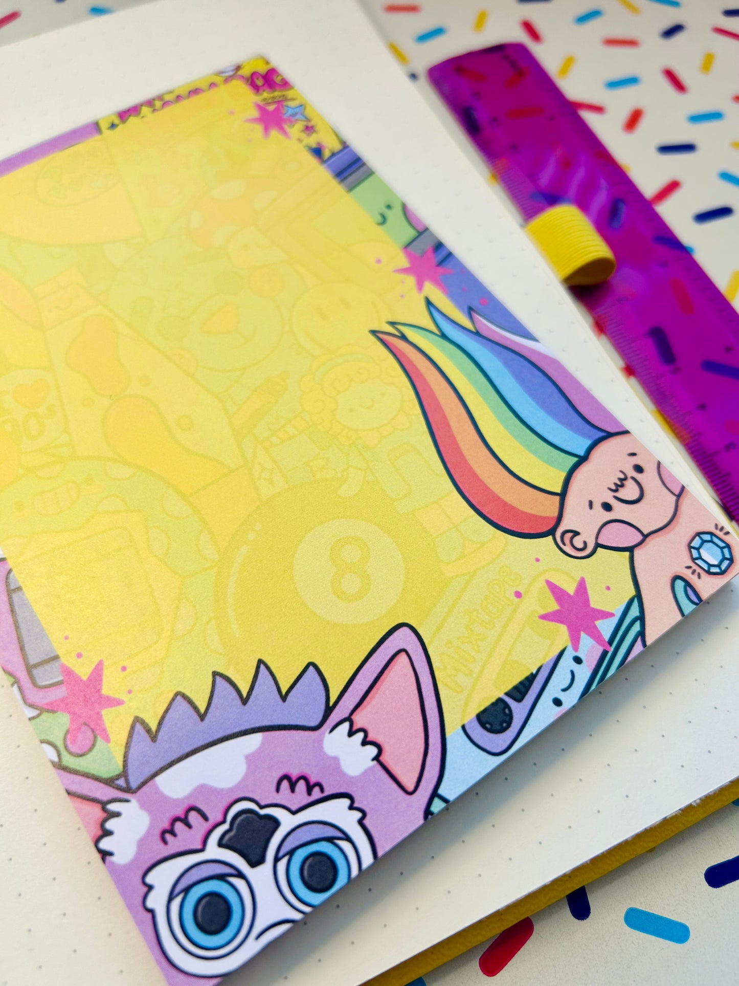 90s Nostalgia Notepad