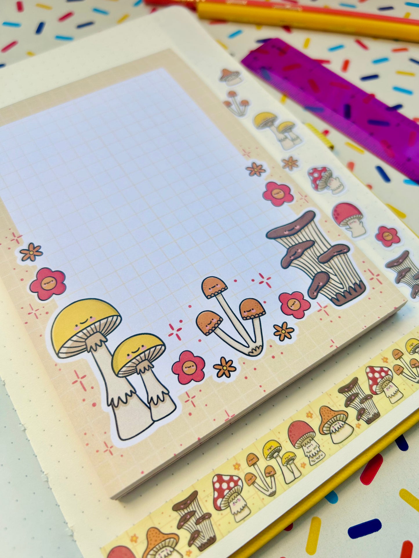 Shroom Cuties Notepad