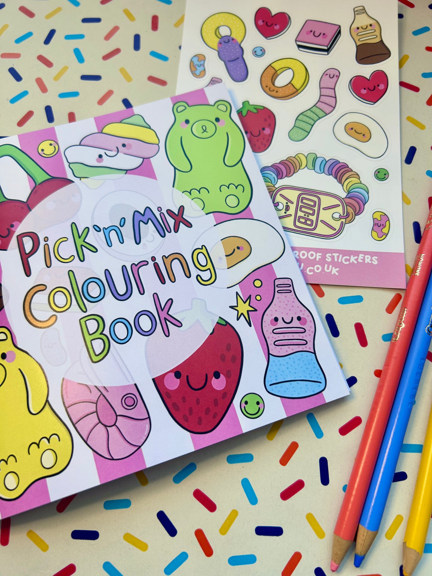 Pick 'n' Mix - Colouring Book