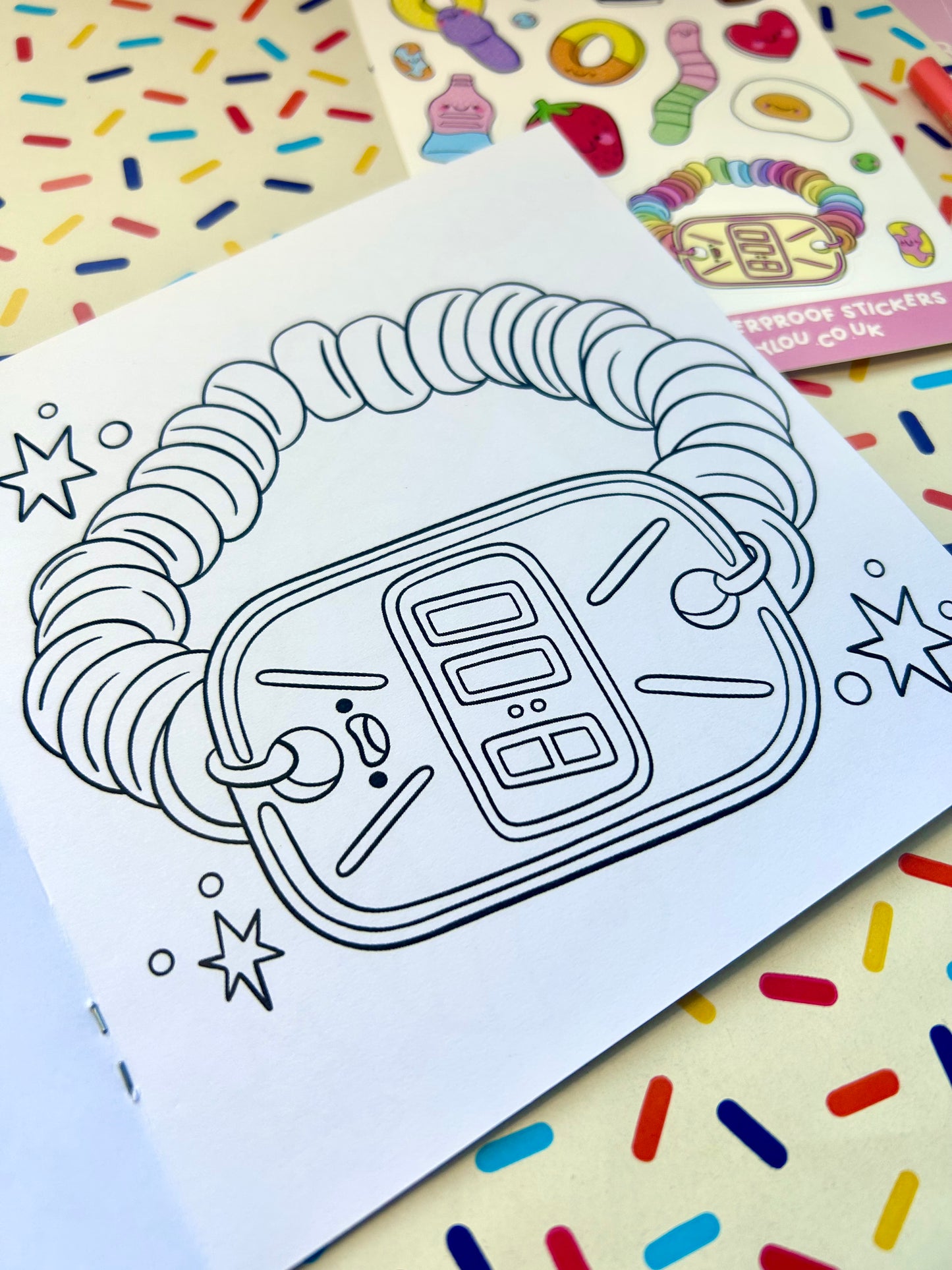 Pick 'n' Mix - Colouring Book