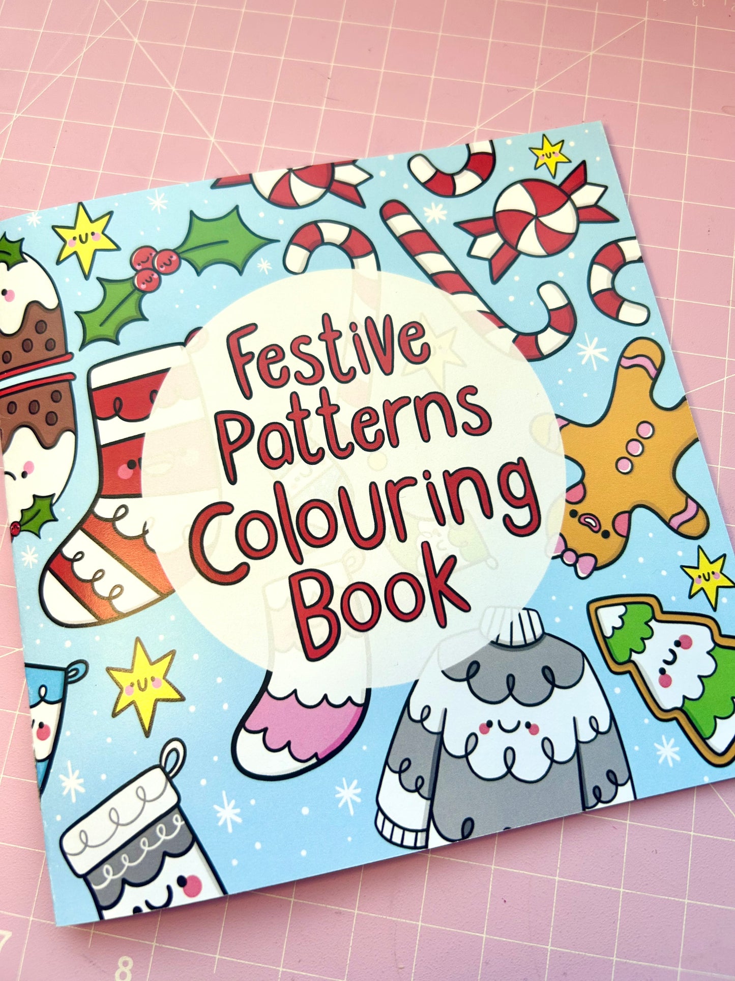 Festive Patterns - Colouring Book