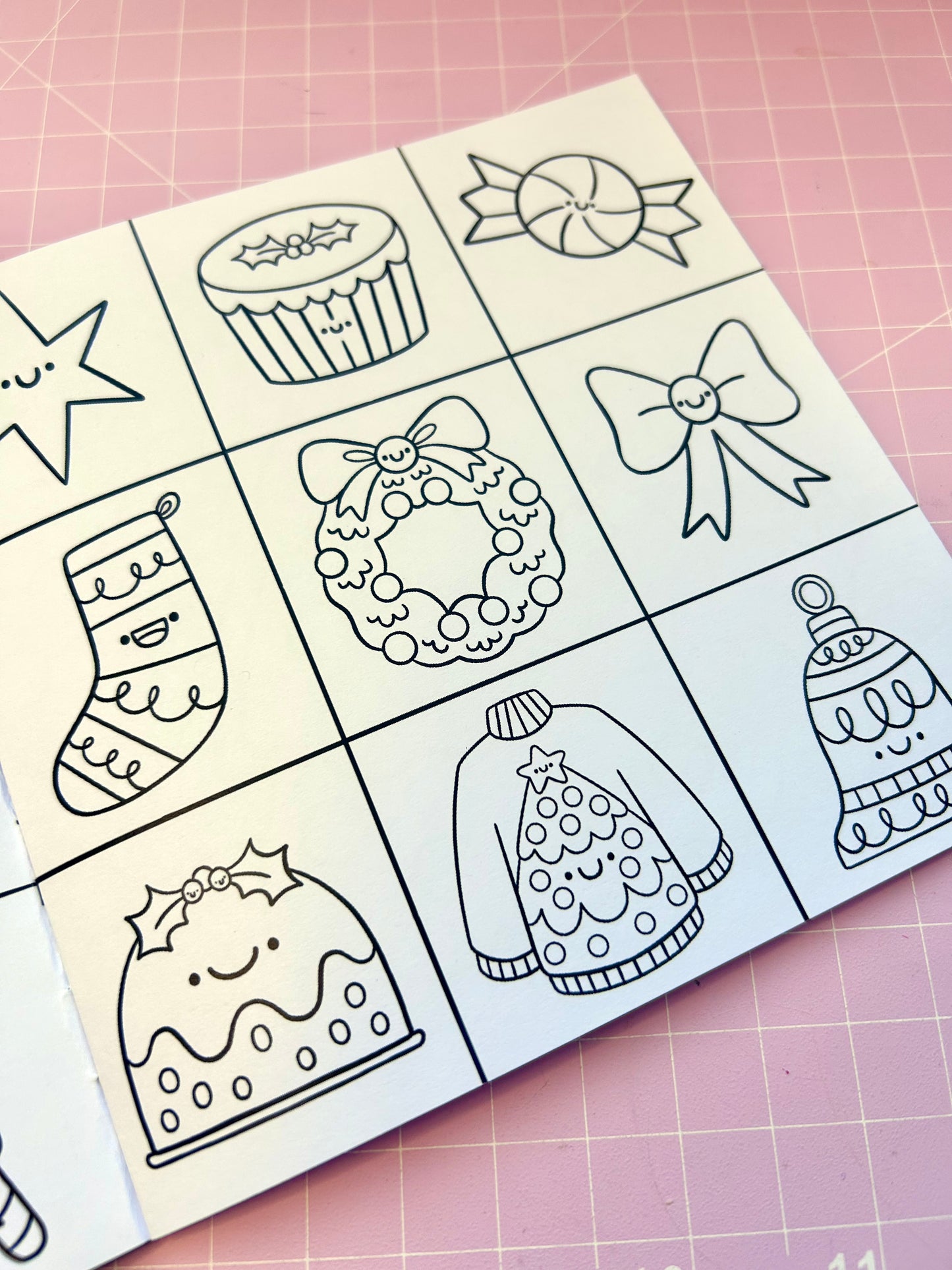 Festive Patterns - Colouring Book