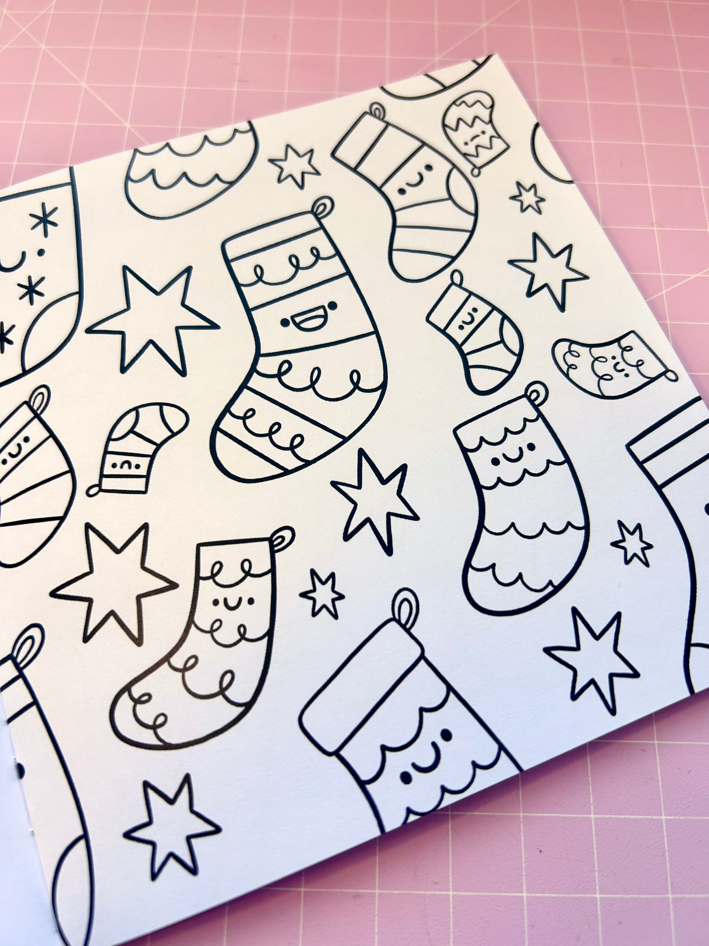 Festive Patterns - Colouring Book