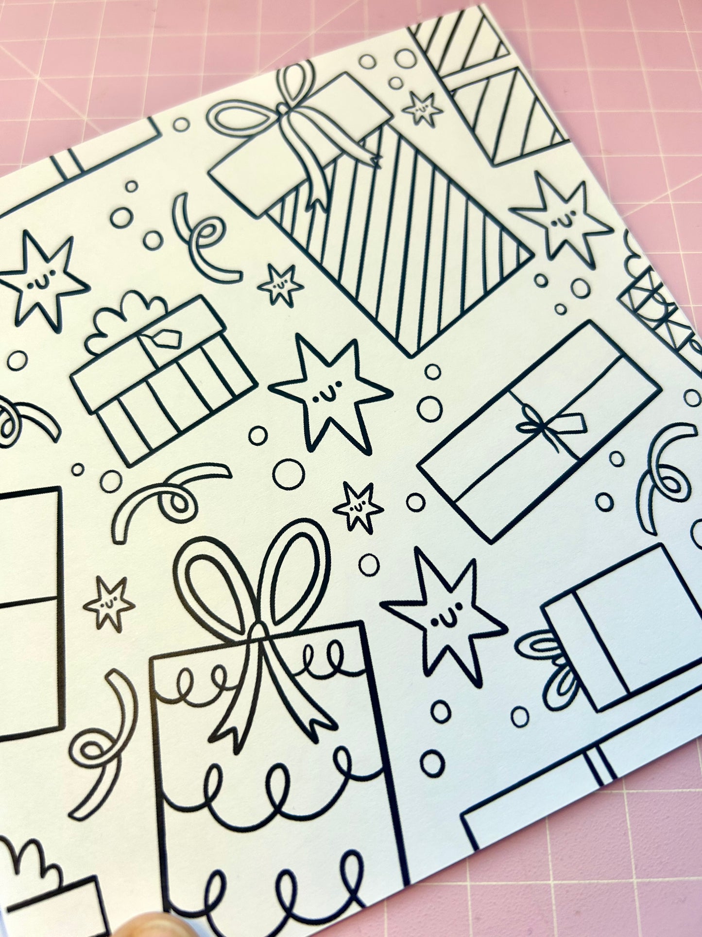 Festive Patterns - Colouring Book