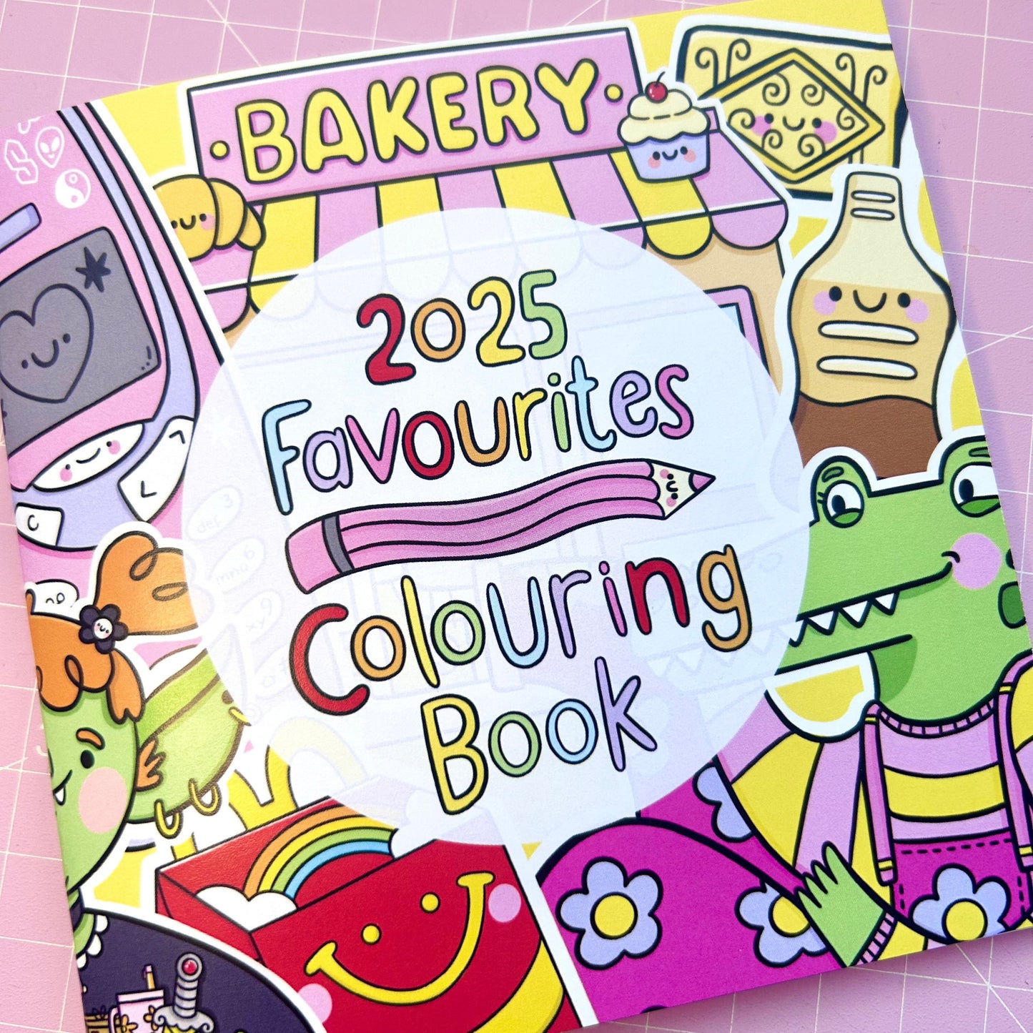 2025 Favourites - Colouring Book