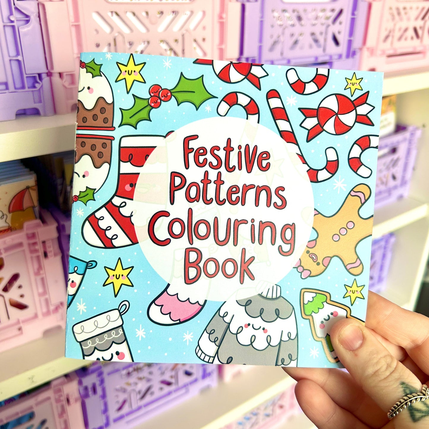 Festive Patterns - Colouring Book