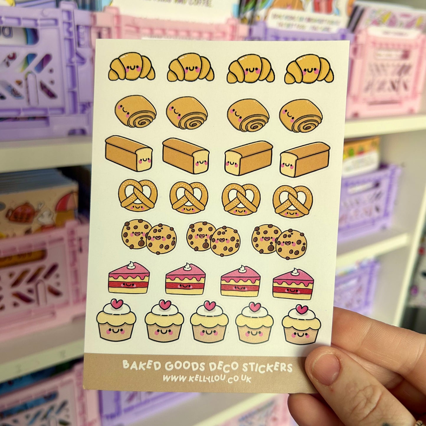 Baked Goods - Deco Sticker Sheet