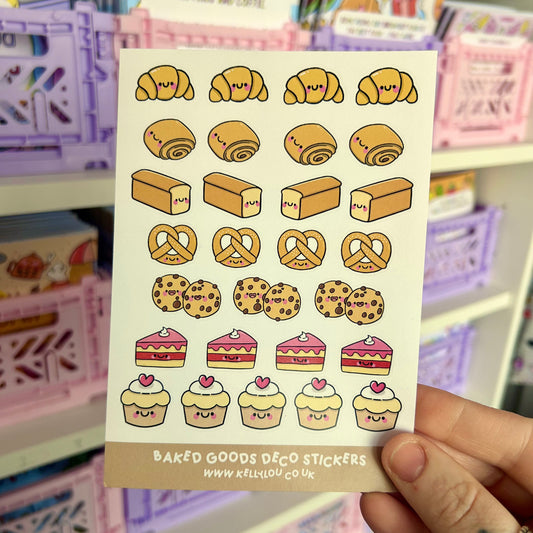 Baked Goods - Deco Sticker Sheet