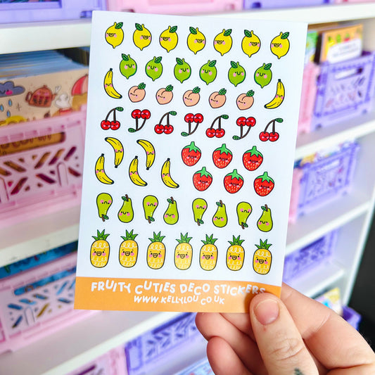 Fruity Cuties - Deco Sticker Sheet