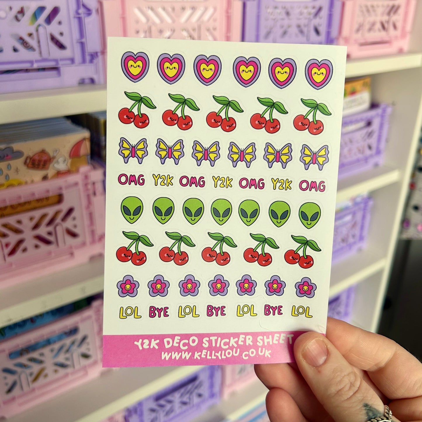 Y2K Nostalgia - Deco Sticker Sheet