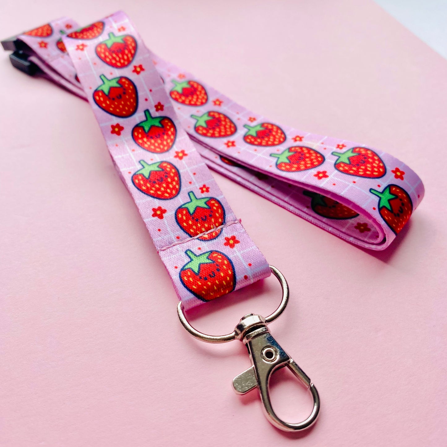 Strawberry Cuties Lanyard