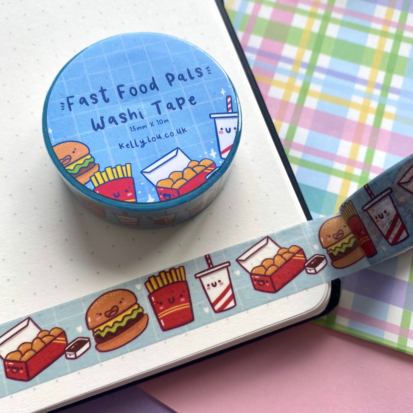 Fast Food Pals Washi Tape