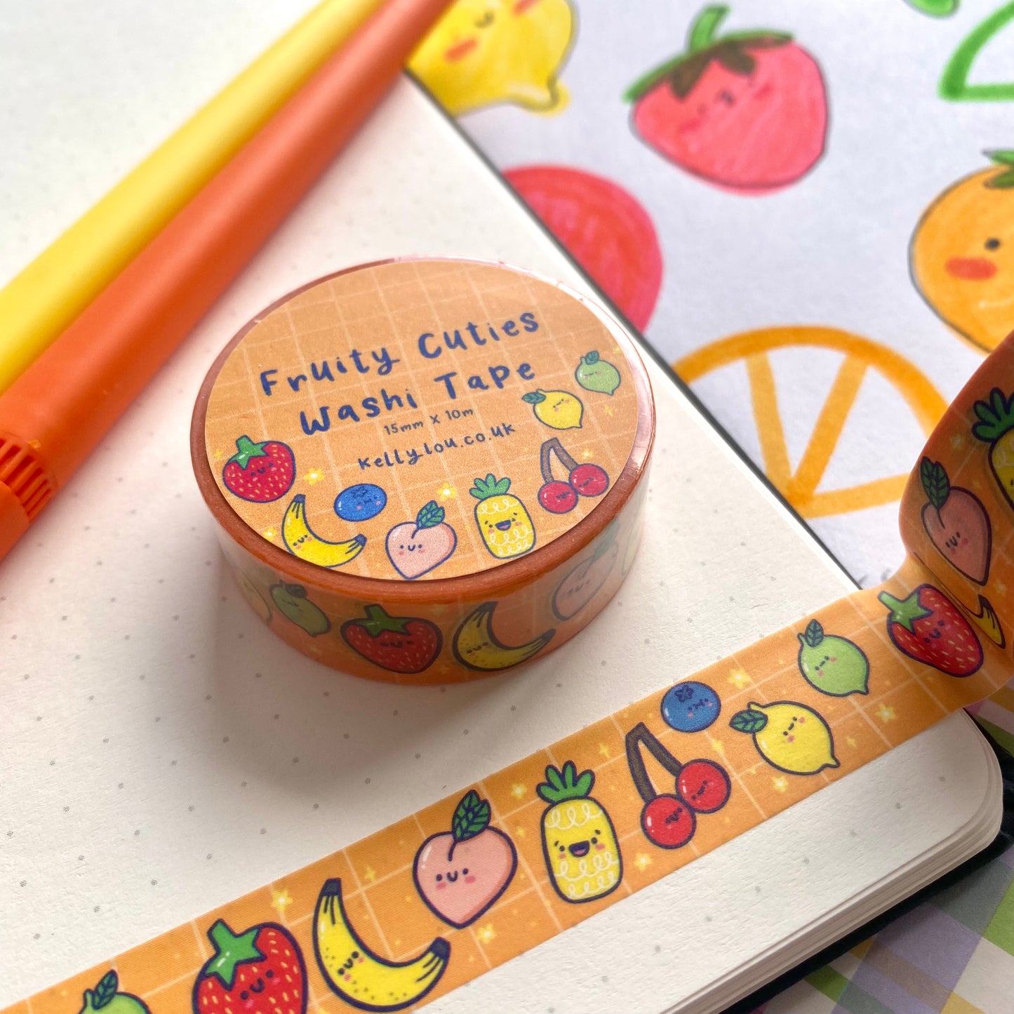 Fruity Cuties Washi Tape