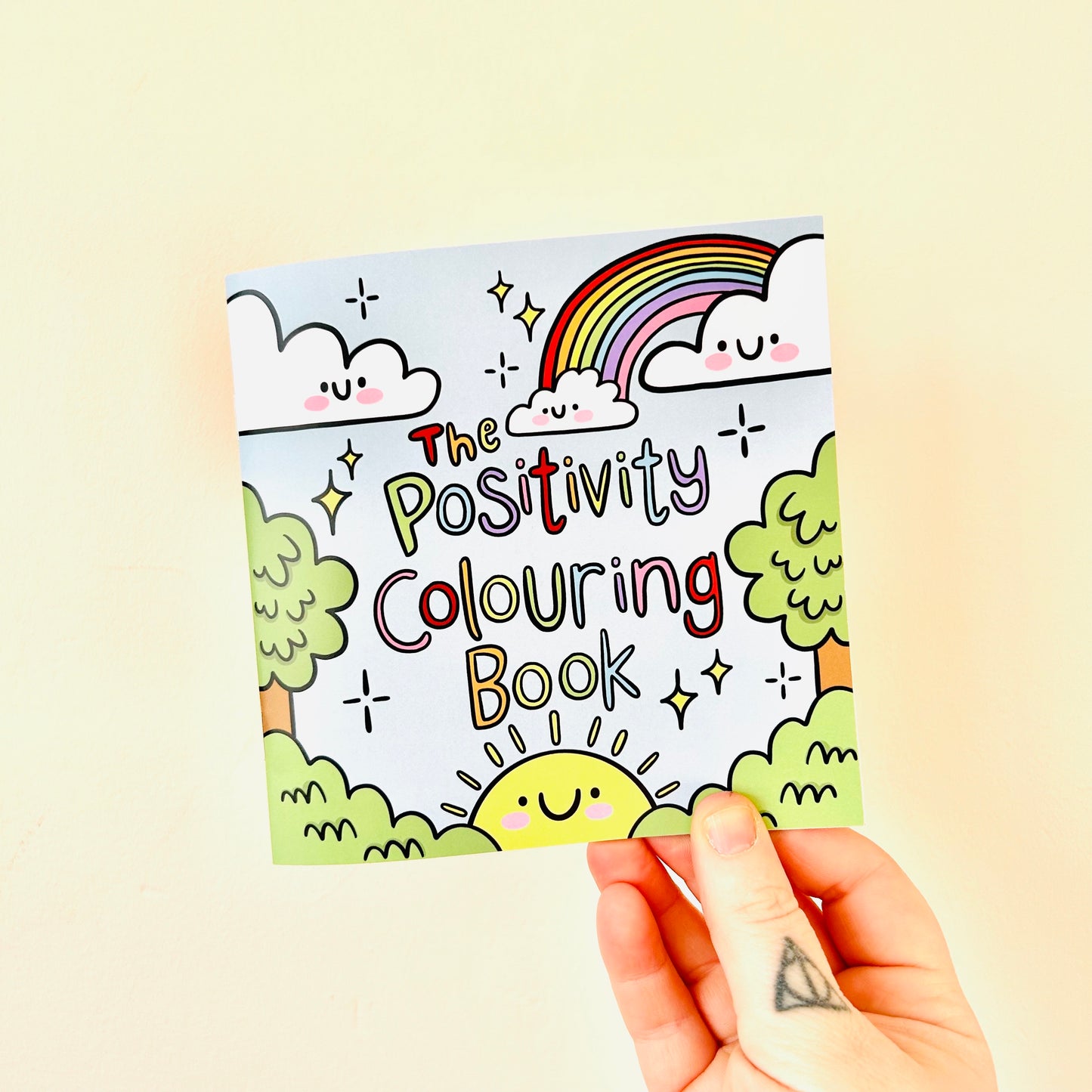 The Positivity Colouring Book