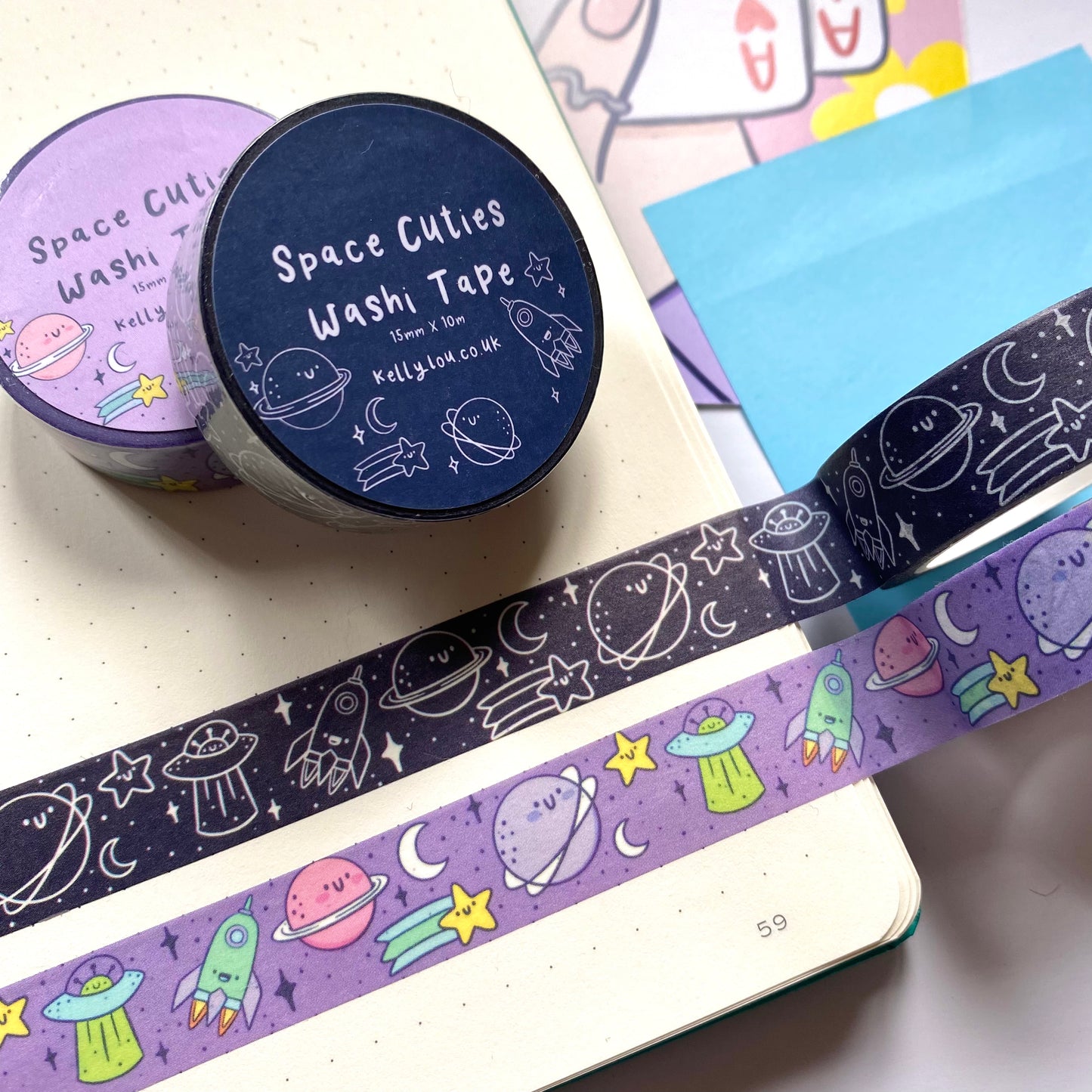 Space Cuties Washi Tape