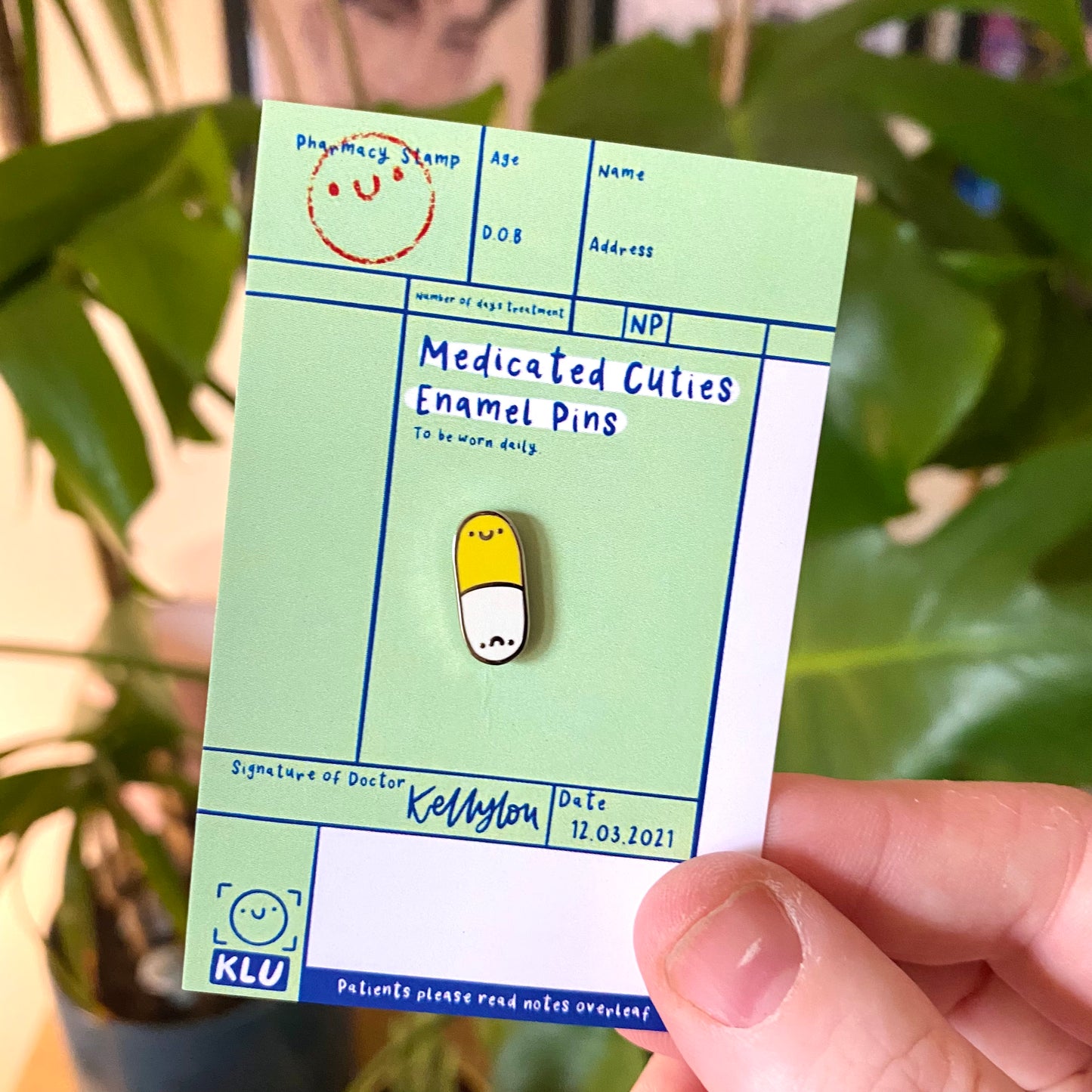 Happy Pills Mini Pins
