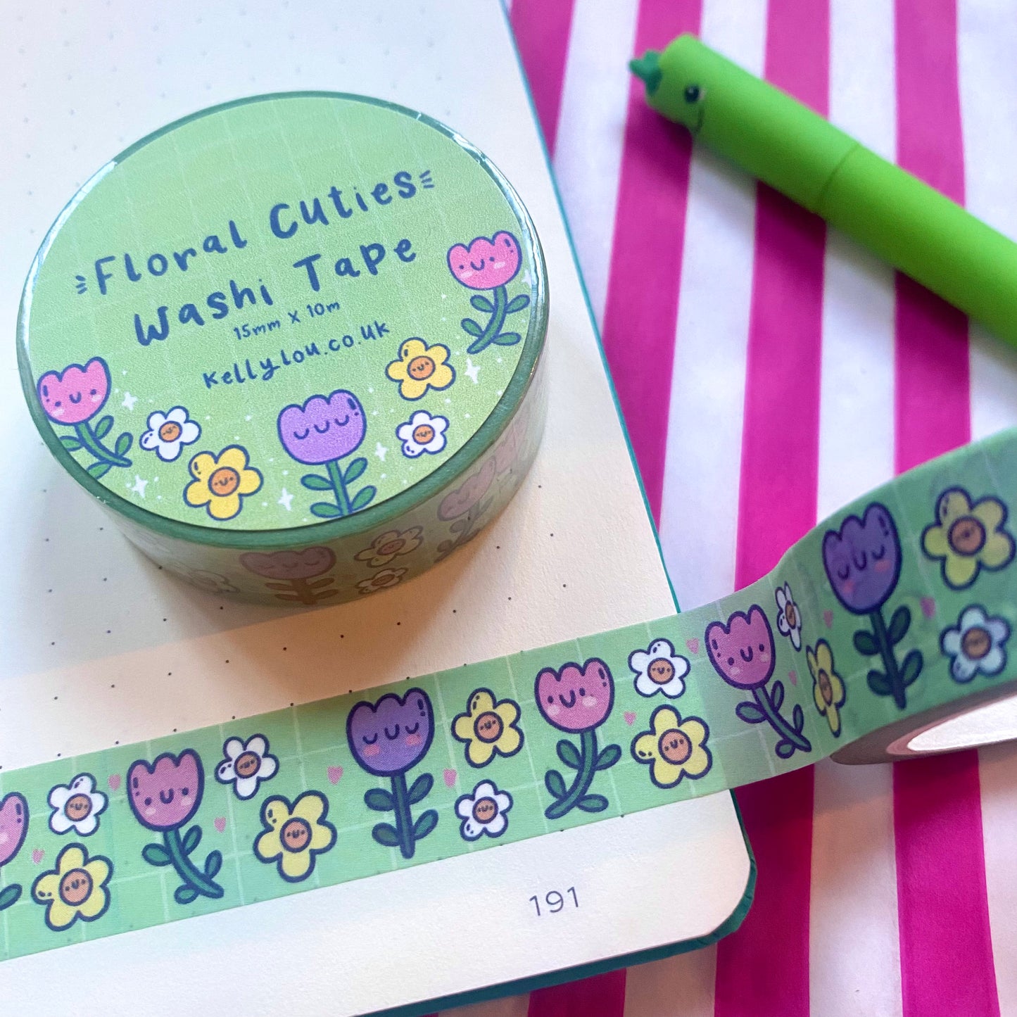 Floral Cuties Washi Tape
