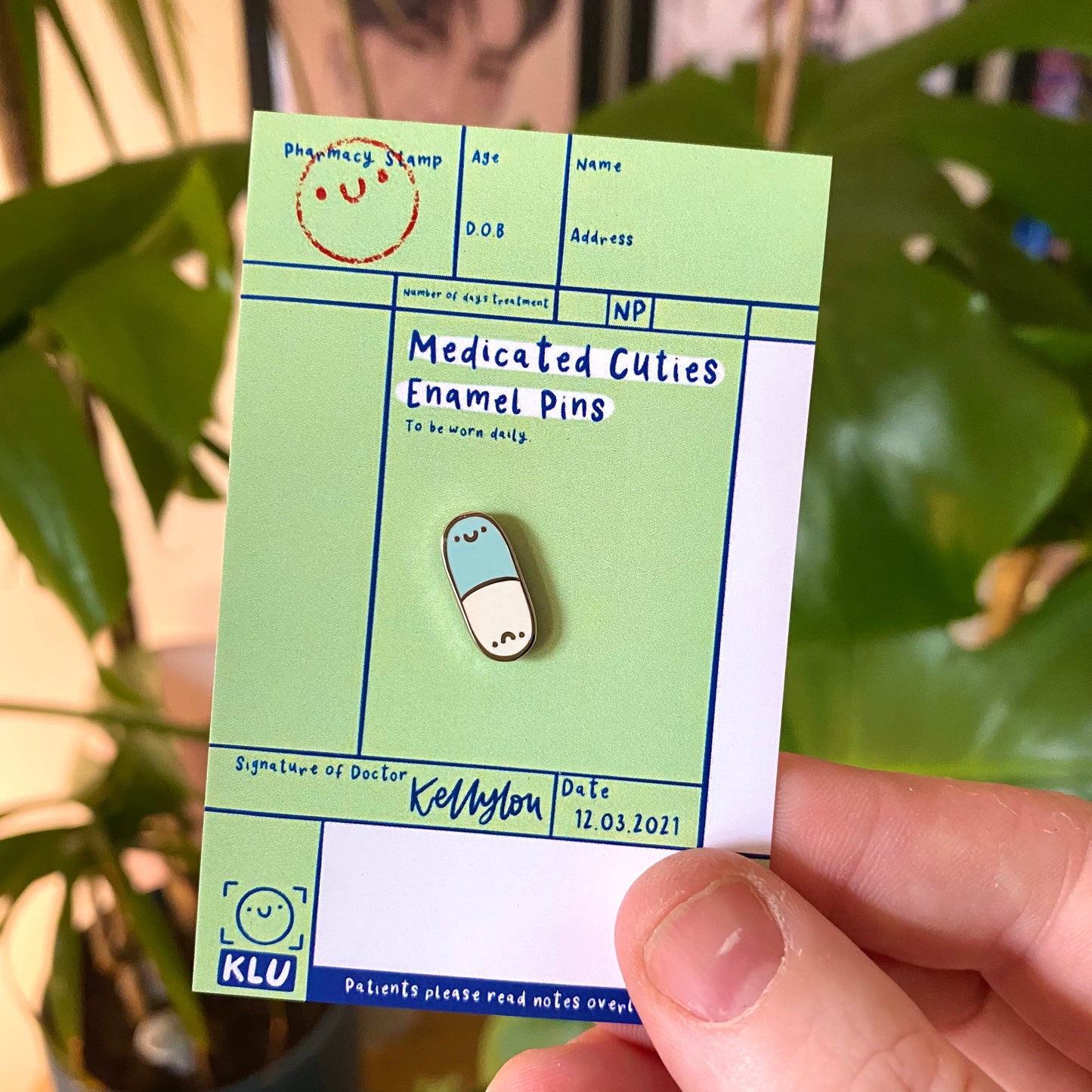 Happy Pills Mini Pins