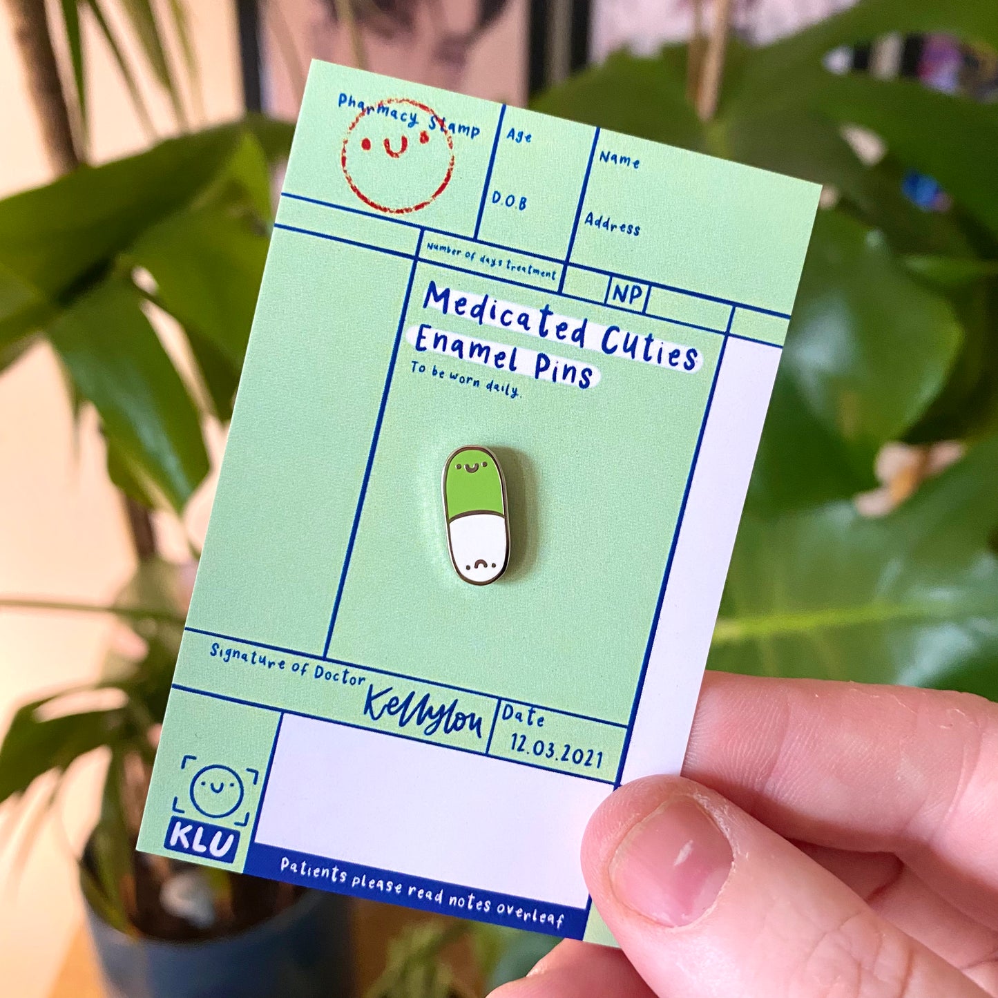 Happy Pills Mini Pins