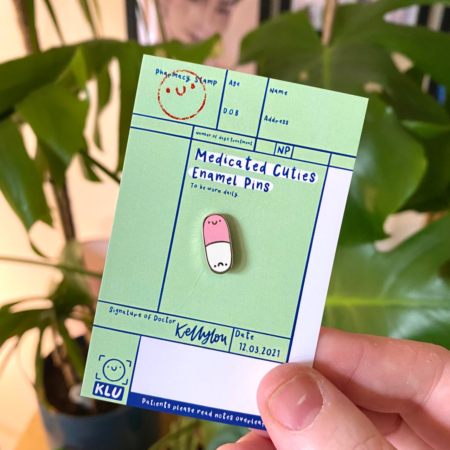 Happy Pills Mini Pins