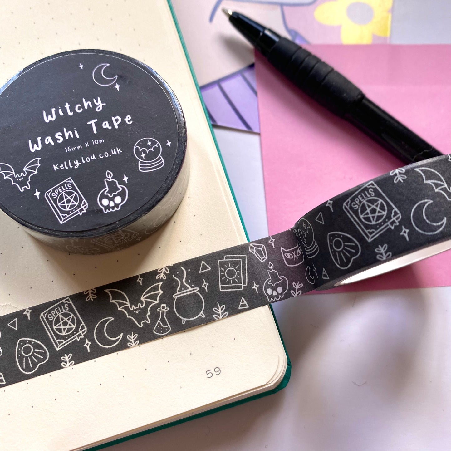 Witchy Vibes Washi Tape