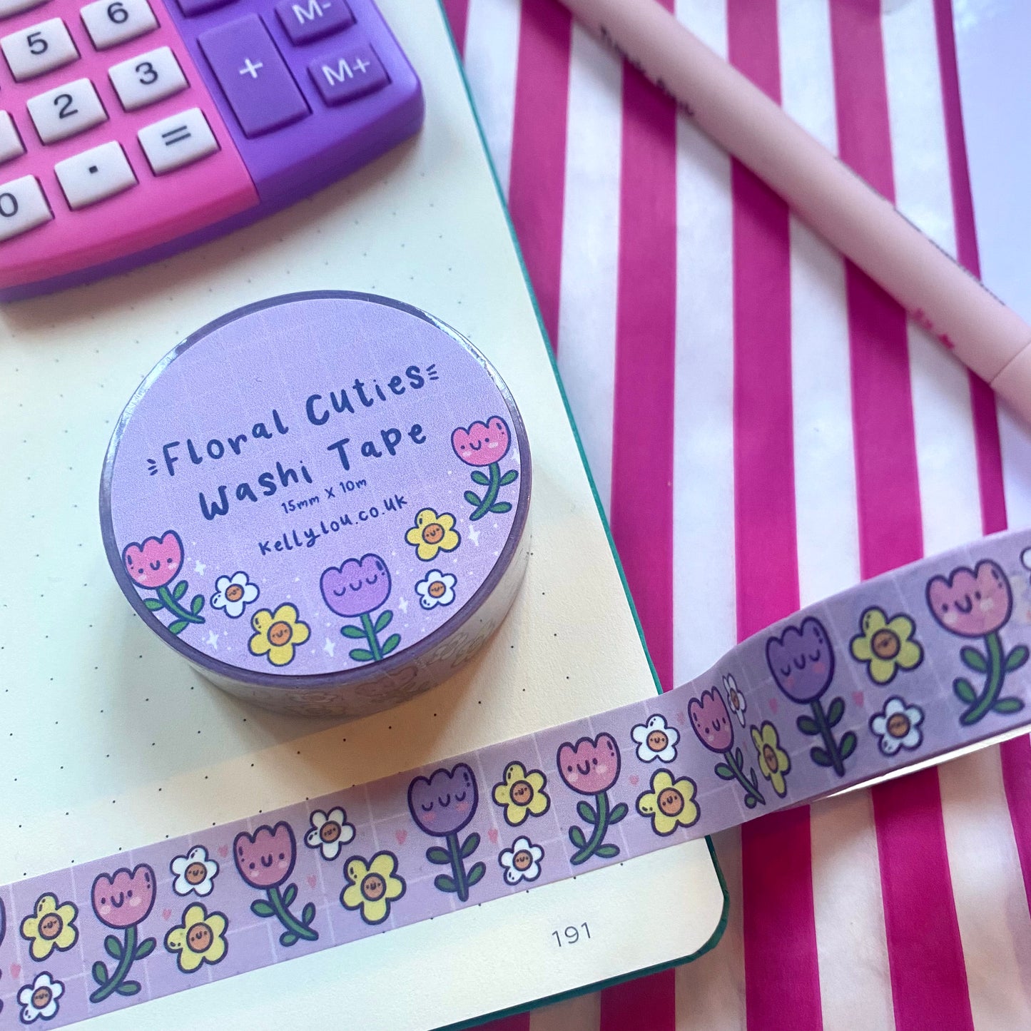 Floral Cuties Washi Tape